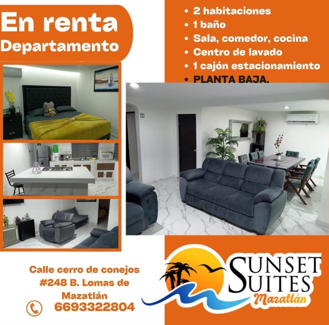 Sunset Suites 马萨特兰 外观 照片